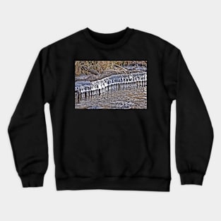 Ice Bells on the Bank Crewneck Sweatshirt